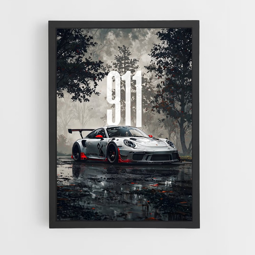 Poster Éclat Révolutionnaire – affiche Porsche (vue 2)